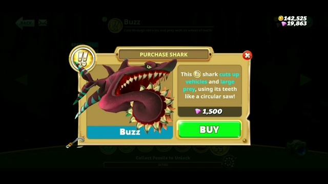 -Hungry Shark World Mod | Jadi Kolektor Beli Semua Shark смотреть онлайн