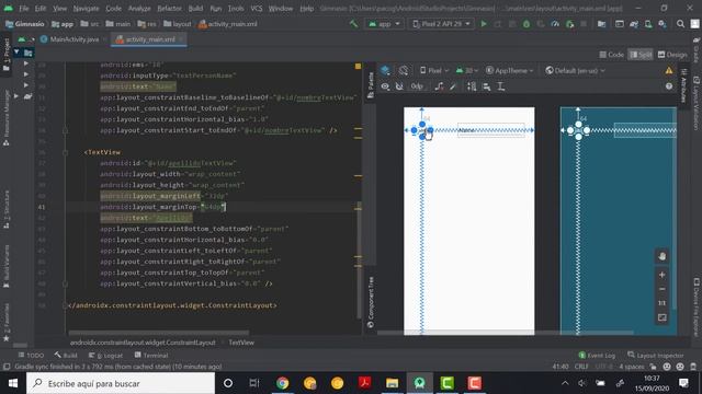 INTRODUCCION ANDROID - 09 - Code vs Visual Design смотреть онлайн
