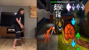 FNF Garten of Banban 3 VS Rainbow Friends In Real Life