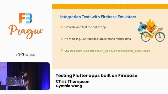 F3 Prague 2023: Testing Flutter apps built on Firebase - Cynthia Wang & Chris Thompson смотреть онлайн