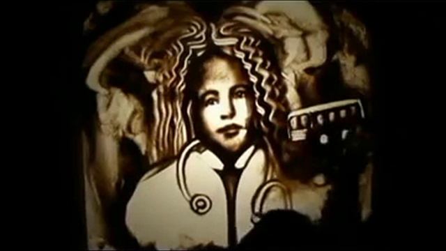 Sath Gang rape victim,sand art with social message смотреть онлайн