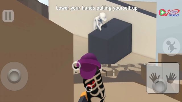 HUMAN FALL FLAT MOBILE - Walkthrough Gameplay Part 3 - SKELETON (iOS Android) смотреть онлайн