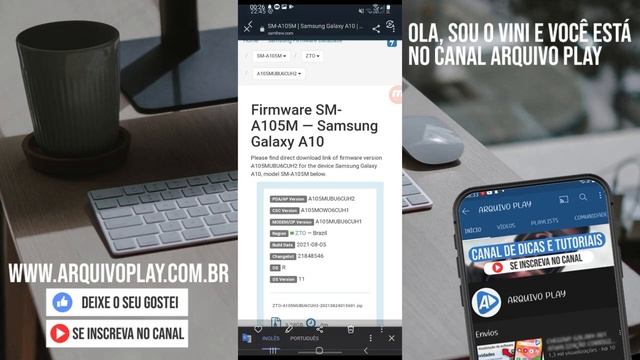 SERÁ? GALAXY A10 RECEBENDO ANDROID 11?? VEJA AGORA смотреть онлайн