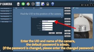 Add camera to the HiP2P client end