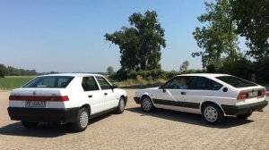 1985 ALFA ROMEO SPRINT QV VS. 1992 ALFA ROMEO 33 1.3 V…ALFA ROMEO BOXER ENGINE TRIBUTE!
