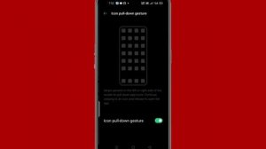 Mobile mein icon pull down gesture setting kya hai