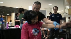 Frozen Shoulder 1 minute Clm Tit Tar performed by Master Chris Leong
