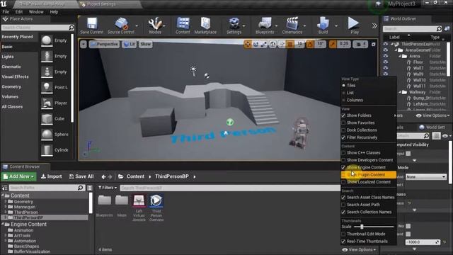 Unreal engine Android controller - character movement смотреть онлайн