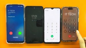 Incoming & Outgoing Call IPhone 14 Pro + Samsung A51/A30s + OPPO A53