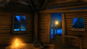 АСМР Атмосфера заброшенной рыбацкой хижины.