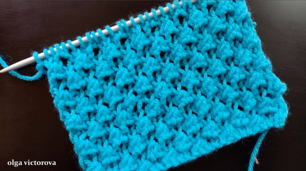 403 ЕЩЕ ОДИН ВАРИАНТ УЗОРА ЕЖЕВИЧКА Вязание Узоры спицами смотреть онлайн