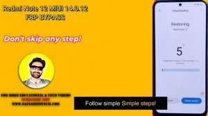 Redmi Note 12 FRP Bypass MIUI 14 | Android 13 Redmi Google Account Bypass 2023