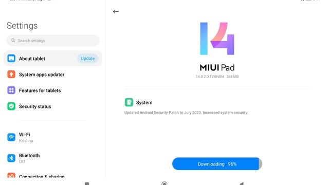 redmi pad tablet latest software update miui 14 ,Android security patch released/rollout смотреть онлайн