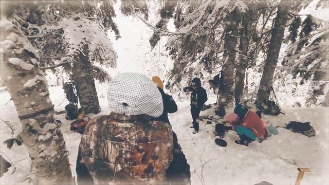 Новый год в лесу! Гора Быкова. Учебно тренировочный поход. Спортивный туризм.
