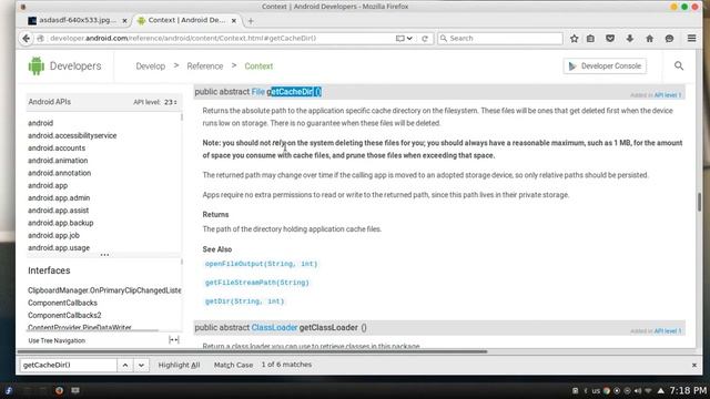 134 Android Studio Data Storage & Cache