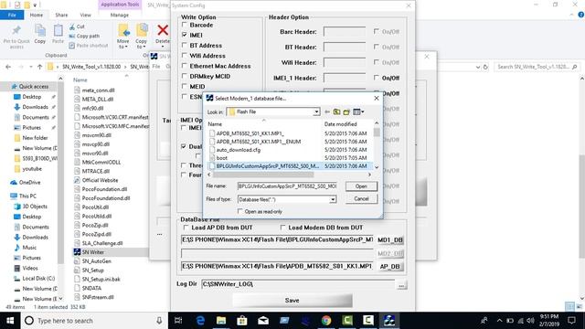 How To MTK Android Phone IMEI Number Writer by SN Writer Tool V 1 1828 смотреть онлайн