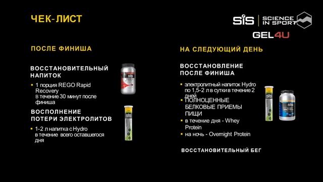 Особенности спортивного питания на длительных дистанциях