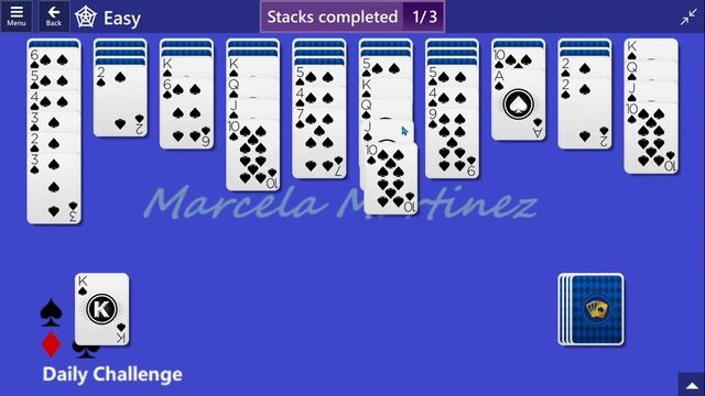 Microsoft Solitaire Collection | Spider Easy | August 7, 2022 | Daily Challenges смотреть онлайн