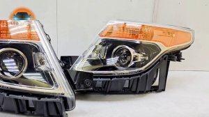 Ford Explorer 5 модернизация фар от Ledstudio. Bi led Prism от Ledstudio.