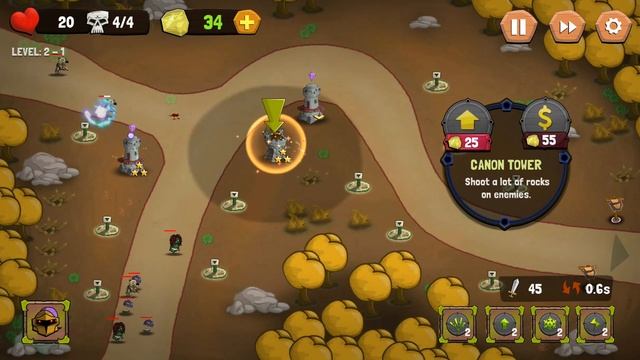 Tower Defense: Castle Fantasy TD (by BlackEye Studio) / Android Gameplay HD смотреть онлайн