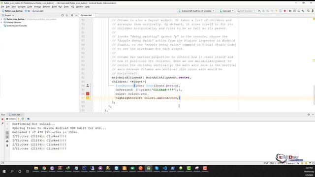 Flutter Tutorial - Value Widgets #9 Icon Button
