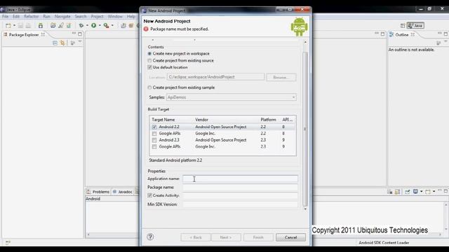 Creating an Android Project смотреть онлайн