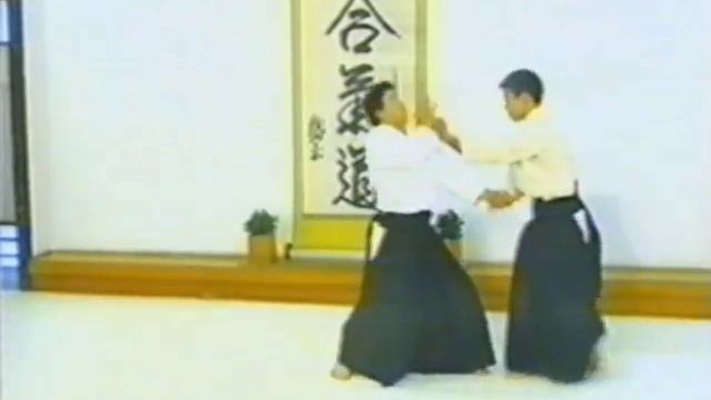 №2-2-2 приемы обучение #МоритэруУэсиба #Айкидо #Aikido  合気道  учебный #фильм