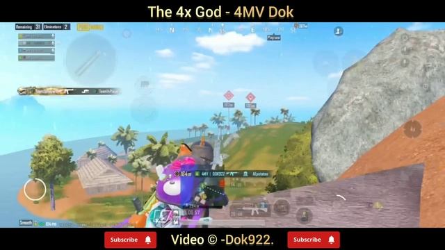 4MV Dok : PUBG & BGMI SENSITIVITY 🤯 4x God?💥100% Original ✅ - @Dok922. 🌟