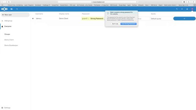 Nextcloud Folder Admin