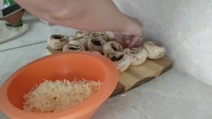Закуска из шампиньонов.