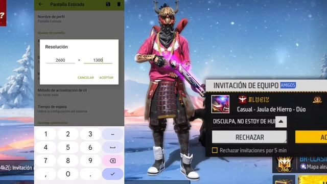 tutorial de como usar second screen free fire sin root 📲