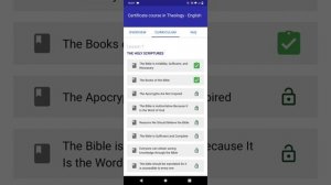 Daily devotion & Bible school Android App Demo video (English)