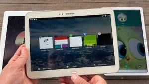 Three Tablets IPad 4 Vs Samsung Tab4 incoming Call Fake Call & Whatsapp SamsungA7