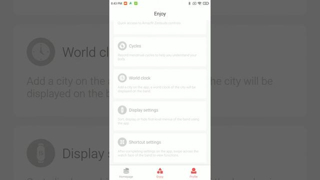 Amazfit Android application latest version v4.9.0-play on Xiaomi Mi 6 smartphone смотреть онлайн