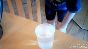 Опыты со льдом.