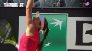 2017 Internazionali BNL d'Italia Round of 16 | Venus Williams vs Johanna Konta | WTA Highlights