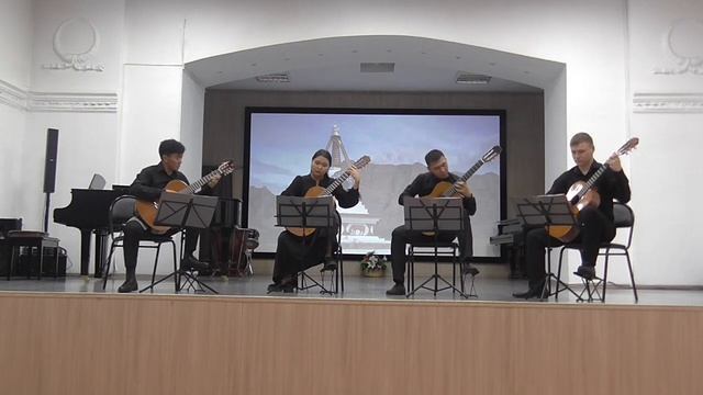 ДАГЛАРЫМ, Тувинская песня. Аранжировка Александра Виницкого для квартета гитар.