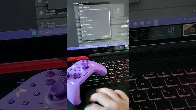 MOBAPAD M9-HD Huben Gamepad - Easy pairing with Asus ROG Strix G15 G513 Gaming Laptop & Windows 11