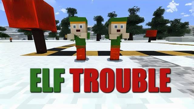Злые эльф портят новый год в майнкрафт__ ELF TROUBLE #сезонконтентаRUTUB