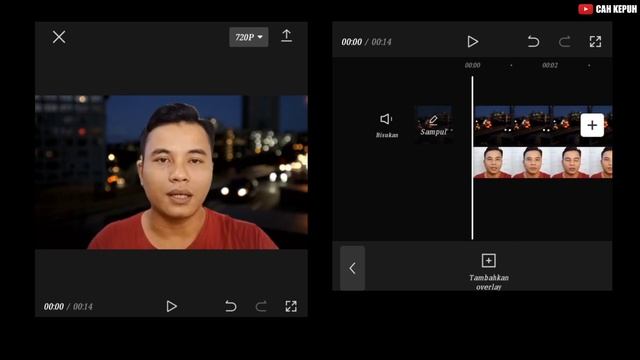 CARA MENGUBAH BACKGROUND VIDEO DENGAN VIDEO || CAPCUT TUTORIAL@Tutorialedit93