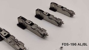 FDS-196 AL/BL - Набор креплений неподвижного стекла для FDS-19