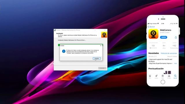USA TU IPHONE COMO CAMARA WEB DE PC | MOBIOLA WEB CAMERA смотреть онлайн