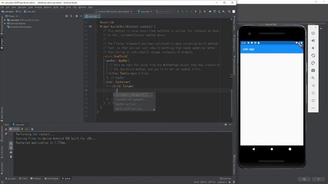 【Flutter】０からアプリを作ってみよう！~初めてのレイアウト作成１~ смотреть онлайн