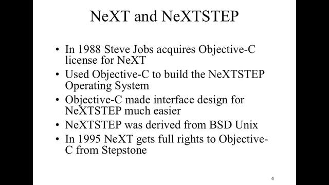 iOS Application Development - Lecture 1 - Part 1