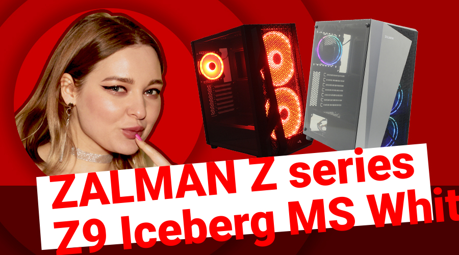 НИКС Компьютерный Супермаркет: видео про Корпус ZALMAN Z9 Iceberg MS White Белый без БП с окном