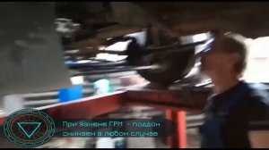 Hyundai HD35: замена цепей ГРМ