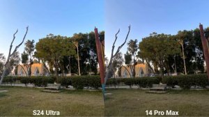Samsung S24 Ultra Vs iPhone 14 Pro Max Camera Test Comparison