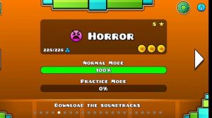 Geometry dash fond 50 all levels (by Minecraft ADMINS)