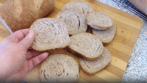 Хлеб с отрубями на закваске для стройной фигуры