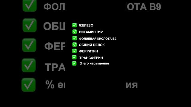 Проверяйте уровень железа в организме ПРАВИЛЬНО!Важно сдавать комплекс следующих анализов: